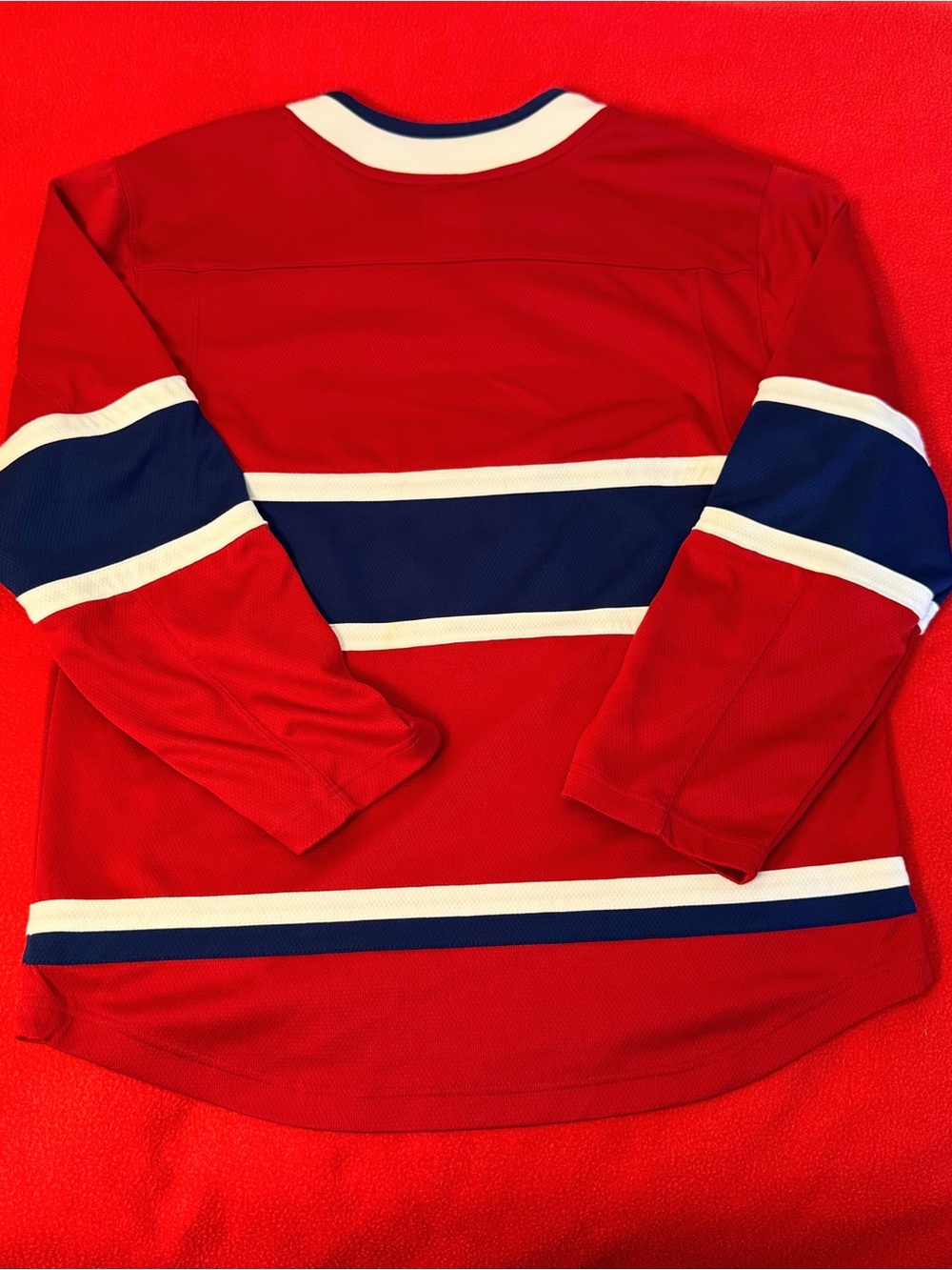 Montreal Canadiens Home Breakaway Hockey Fanatic Jersey Men’s Size M EUC - Picture 3 of 11